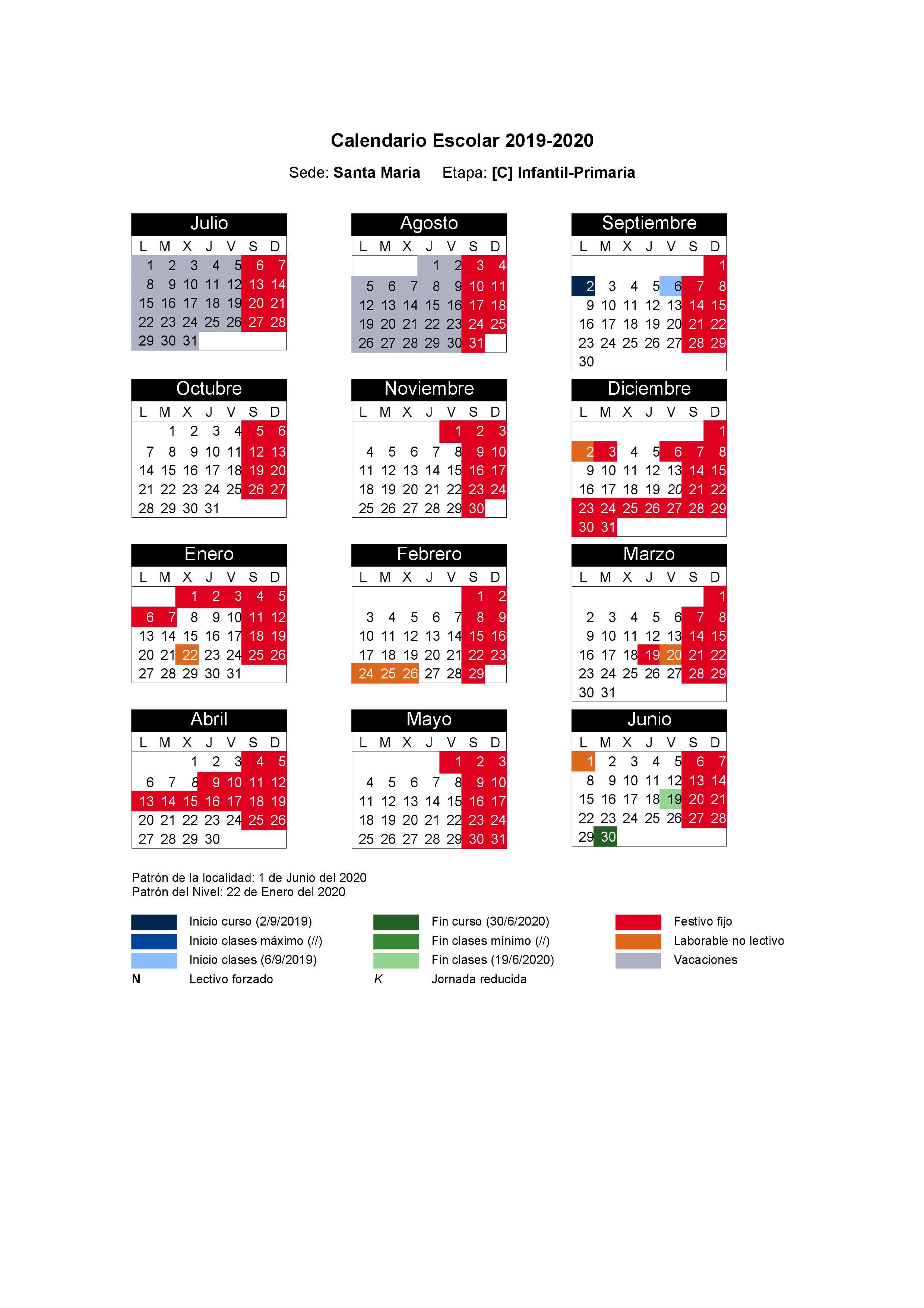 Calendario Escolar 2024 25 Infantil Primaria Eso 0602